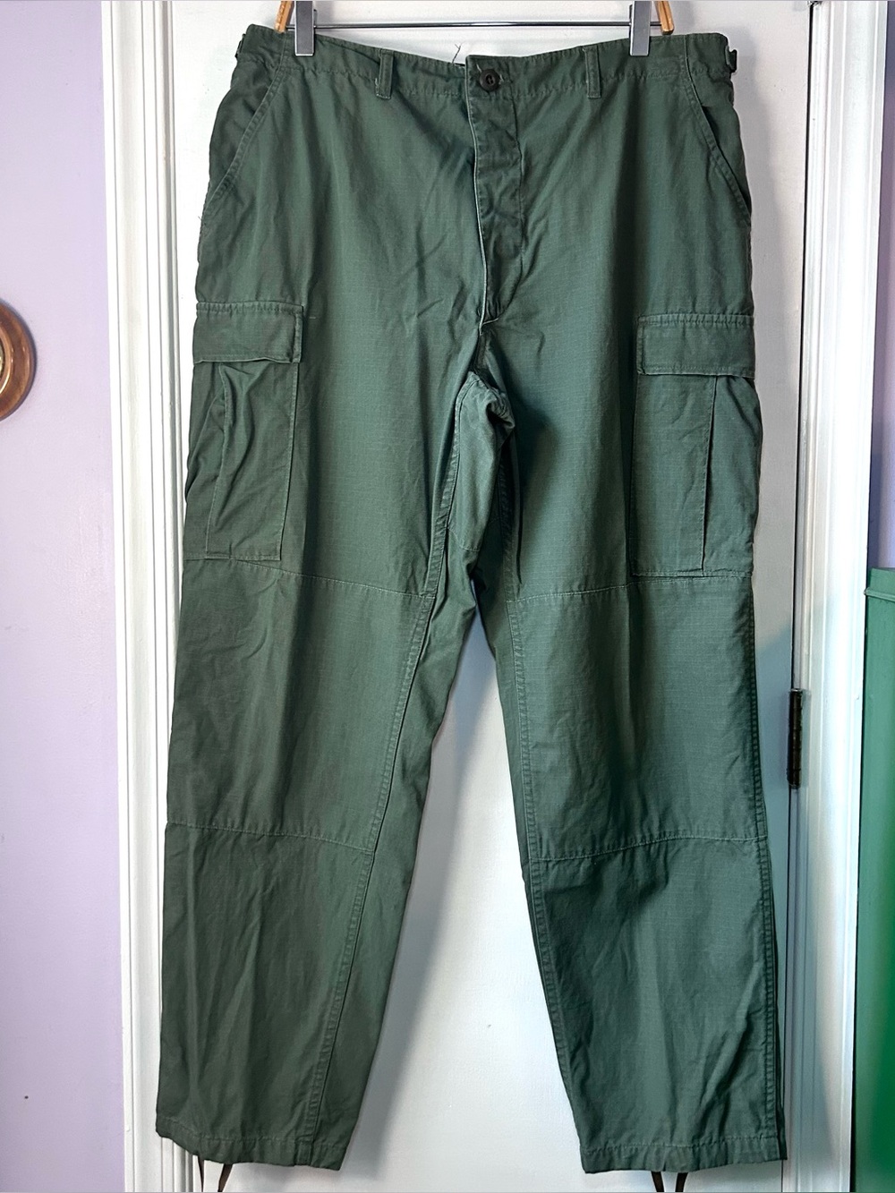 Vintage 90’s Propper Combat Trousers Men’s Large Olive Green Jungle Fatigues